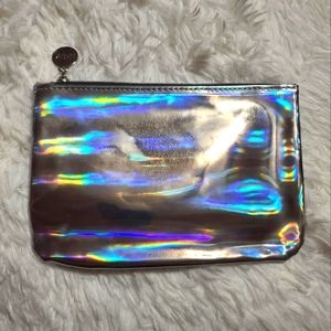 IPSY Silver Holographic Makeup Bag (NWOT)